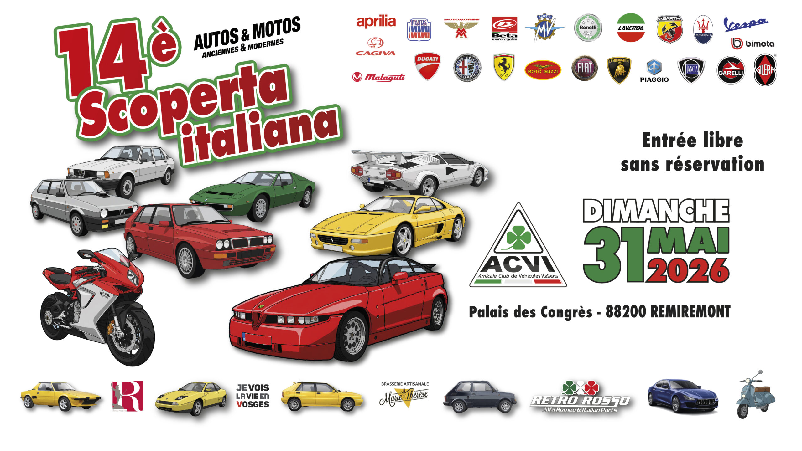 Affiche de la Scoperta 2025 - Association ACVI